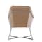 Manhattan Comfort Origami Velvet Accent Chair in Fawn AC052- FN - alternate 5